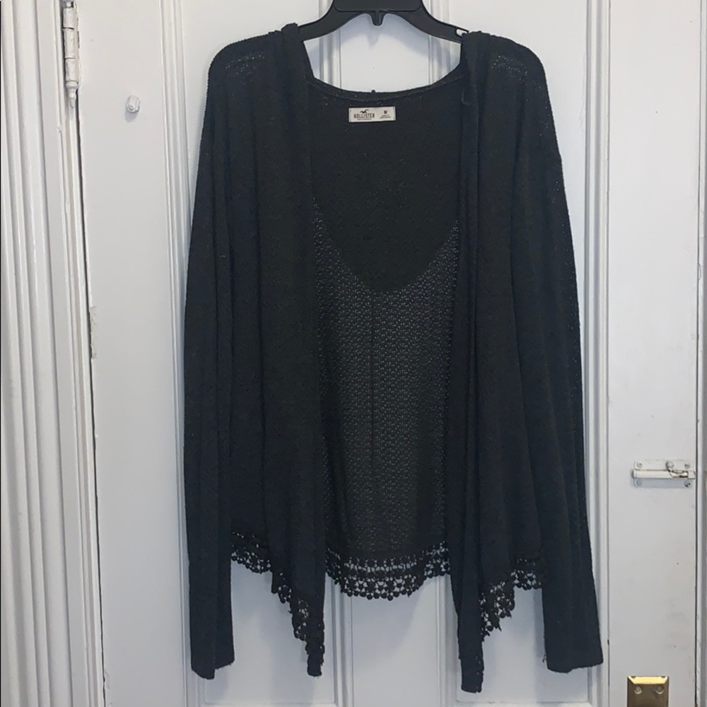 Navy blue Hollister cardigan!